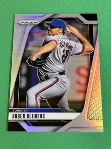 Roger Clemens 2025 Panini Prizm (SP) Silver Prizm #145 Toronto Blue Jays - Imagen 1 de 2
