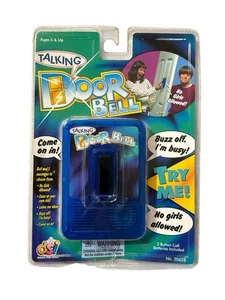Vintage DSI sprechende Türklingel 1998 nagelneu blau selten - Bild 1 von 4