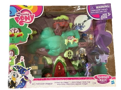 My Little Pony Golden Oak Library Set Nightmare Night Twilight Sparkle New - Image 1 of 4