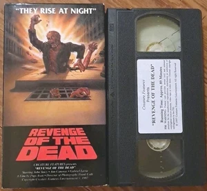 Revenge Of The Dead Vhs Italian Horror Rare Zombie Cult 1984 OG Lightning Video - Picture 1 of 1