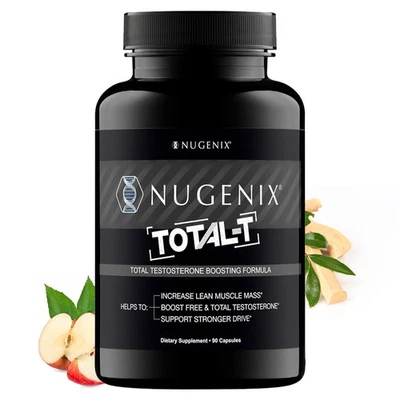 Nugenix Total-T Gélules pour booster la testostérone 90gélules-Endurance+Énergie