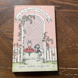 Vintage 1960 Book Love is a Special Way of Feeling by Anglund 1st Ed, Pink - Picture 1 of 7