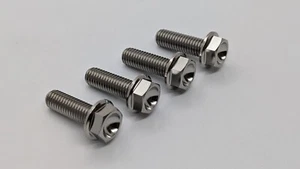 CBR900 FIREBLADE Titanium front brake caliper bolts CBR929 CBR954 92-03 Ti - Picture 1 of 3