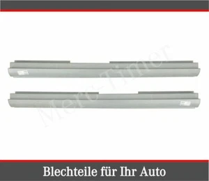 Skoda Fabia 2007-15 Reparaturblech Paar Seiten Schweller Links Rechts - Picture 1 of 4