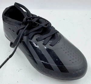 Adidas X Crazyfast.3 Kids Firm Ground Sneaker Sz 11.5 Black Soccer Cleats ID9355 - Picture 1 of 10