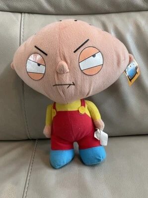 Stewie Family Guy Nanco 2005 Twentieth Century Fox Plush Stuffed Soft Toy 12” - Image 1 of 4