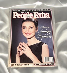 Vintage People Extra Weekly Magazine Winter 1993 Audrey Hepburn Collectors Issue - Imagen 1 de 9