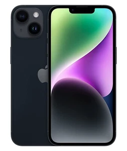 Apple iPhone 14 5G 128GB Nuovo Originale Smartphone NERO Midnight MPUF3 - Afbeelding 1 van 7