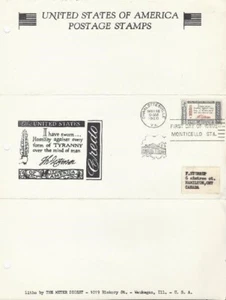 1141 4c THOMAS JEFFERSON CREDO - U/L Meter Digest - Picture 1 of 1