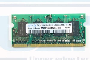 Laptop Name Brand Memory 512MB PC2-5300S DDR2 667MHz Samsung Hynix Nanya Elpida - Picture 1 of 3