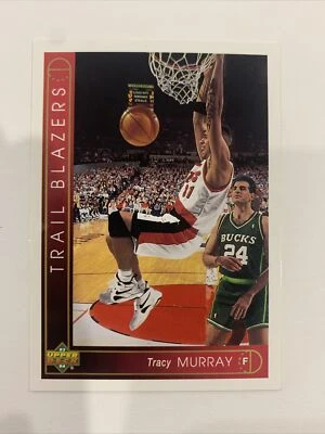 1993-94 Upper Deck #85 Tracy Murray Portland Trail Blazers - Image 1 of 3