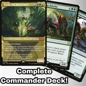 MTG Commander EDH Deck Yarok, die geschändeten 100 magischen Karten maßgeschneidertes Deck G/U/B - Bild 1 von 10