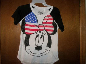 Camiseta Disney Minnie Mouse cara grande nueva con etiquetas talla XS o pequeña - Imagen 1 de 1