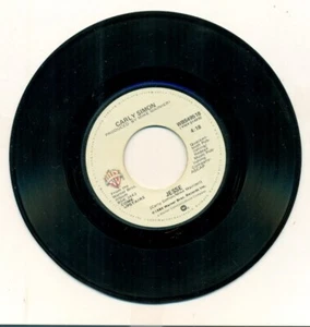 VINTAGE RECORD-45 rpm-CARLY SIMON-JESSE-STARDUST - Picture 1 of 2