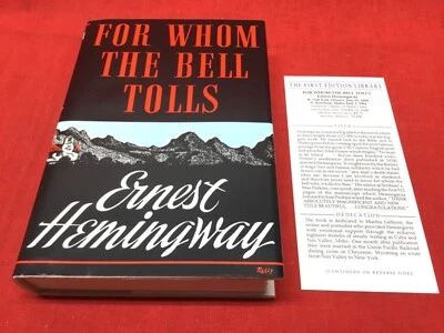 Ernest Hemingway - For Whom The Bell Tolls - First Editions Library FEL  !!!  — 第 1/4 张图片