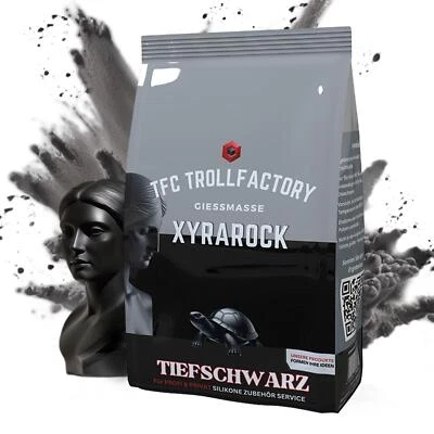 TFC TROLL FACTORY TFC Xyrarock Giessmasse tiefschwarz 4:1 - Größe: 5 kg
