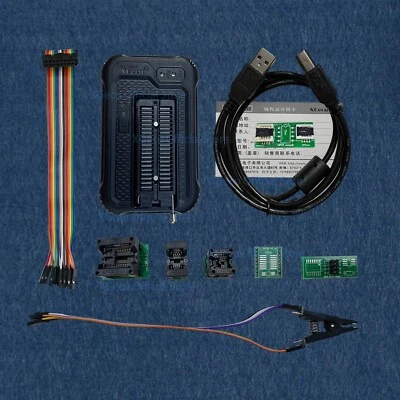 T48 (TL866-3G) Programmer for SPI/Nor/NAND Flash BIOS MCU EEPROM AVR PIC+8 parts - Image 1 of 4