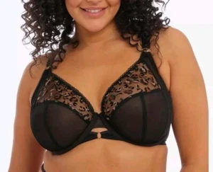 Elomi EL301335 Namrah Bandless Underwire Plunge Bra, Size US 34M NWT - Picture 1 of 3