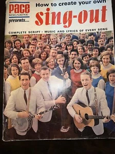 Pace Magazine Presents HOW TO CREATE YOUR OWN SING-OUT COMPLETE SCRIPT 1966 - Picture 1 of 6