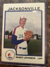 1987 PROCARDS RANDY JOHNSON 451  NM/MINT BASEBALL JACKSONVILLE EXPOS RARE!!