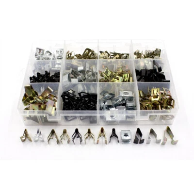 Car Console Instrument Panel Dash Dashboard Trim Metal U-type Retainer Clip x240 - Image 1 of 4