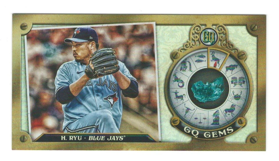  Hyun-Jin Ryu 2022 Topps Gypsy Queen GQ Gems Minis #GGM16 Insert Card - Image 1 of 1