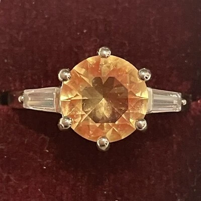 Bomb Party RBP No Greater Love Light Colorado Topacio Talla 8 Nuevo con Etiquetas Foto 1 de 3