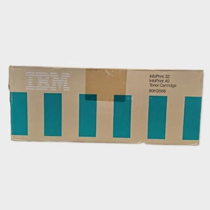 IBM 90H3566 Black Toner Cartridge InfoPrint 32 40 GENUINE FREE SHIP - Picture 1 of 2