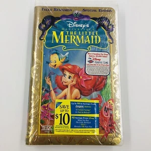 THE LITTLE MERMAID 1998 VHS Masterpiece Collection Walt Disney Brand New Sealed - Picture 1 of 6
