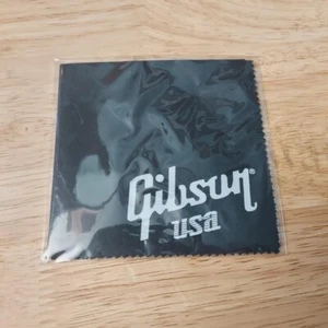 OEM NEW OLD STOCK BLACK GIBSON CASE CANDY POLISHING CLOTH - Picture 1 of 1