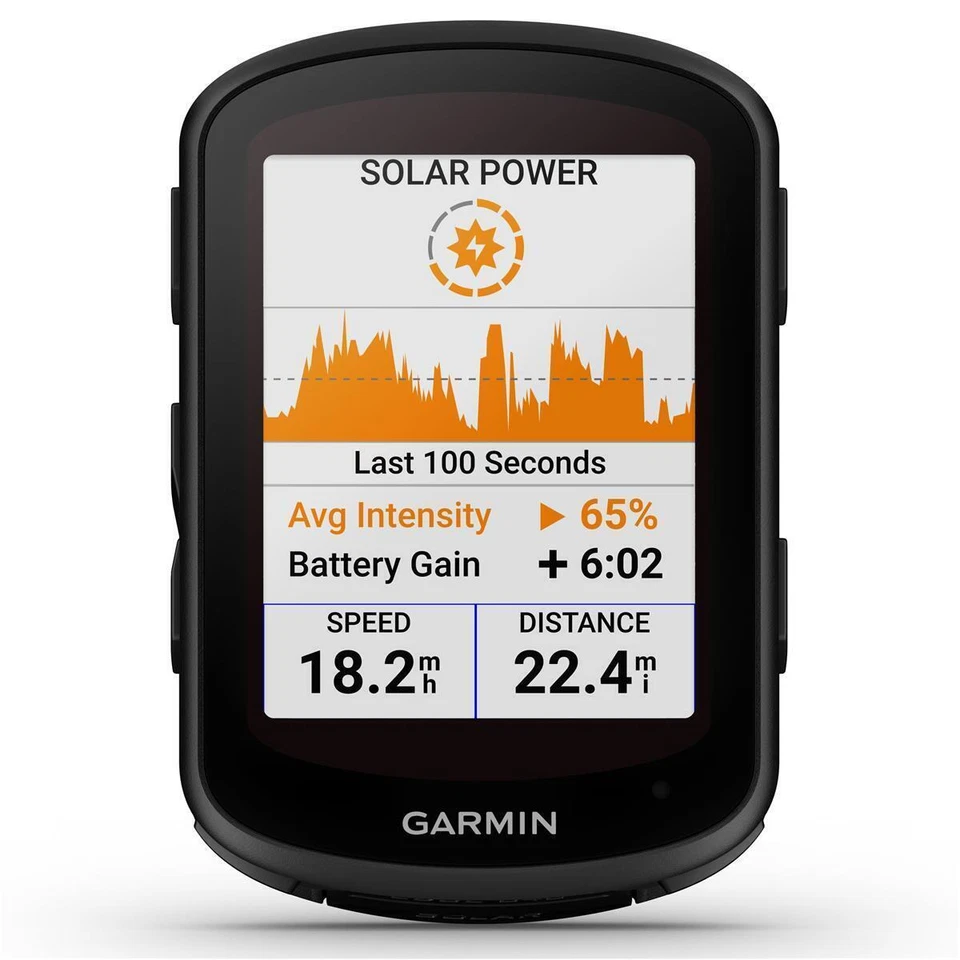 Garmin Edge 840 Solar GPS Cycling Computer - Black (010-02695-20)