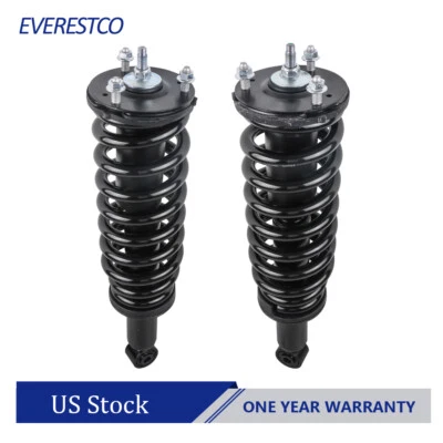 2PCS Complete Front Struts Assembly For Toyota Sequoia 2001-2007 V8-4.7L 4-Door - Image 1 of 4