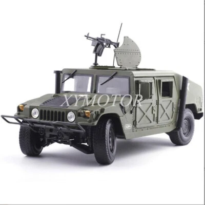 KDW 1:18 Hummer Field Vehicle Alloy Diecast Model Car Vehicles Toys Gifts Green - Image 1 of 4