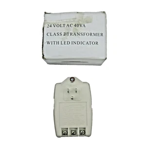 MG ELECTRONICS DELTA MGT-2440 AC 24V TRANSFORMER 40VA 50W PLUG IN ADAPTER - Picture 1 of 6
