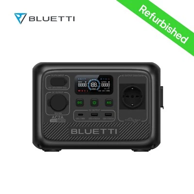 BLUETTI AC2A Tragbare Powerstation 300W LiFePO4 204Wh Solargenerator für Camping - Bild 1 von 4