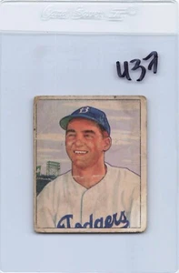 1950 Bowman #76 Rex Barney Dodgers Fair *437 - Picture 1 of 2