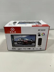 PLZ MP-902W Schwarz Touchscreen Wireless Doppel DIN Autoradio Player - Bild 1 von 2