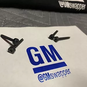 88-94 OBS CHEVY GMC PICKUP TRUCK DASH RADIO CLUSTER BEZEL TRIM SCREWS GM OE TORX - Picture 1 of 1