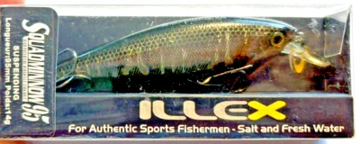 Illex Squad Minnow 95 Wobbler, Jerkbait, Kunstköder, 9,5 cm Suspending, Neu - Bild 1 von 2