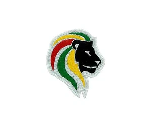 Patch backpack embroidery rasta one love shield jah ethiopia lion jamaica flag A - Picture 1 of 1