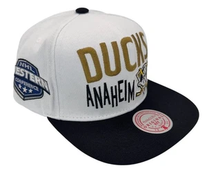 Mitchell & Ness NHL Anaheim Ducks Toss Up Snapback Hat, Cap, New - Picture 1 of 9