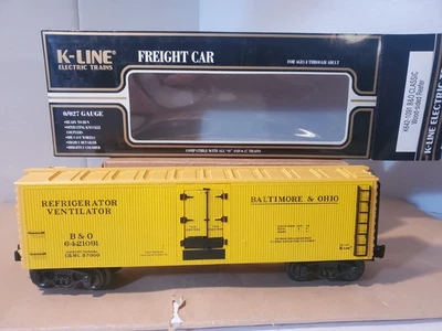 K-Line K642-1091 Baltimore & Ohio Classic Wood Sided Reefer Road # B&O 6421091 - Image 1 of 4