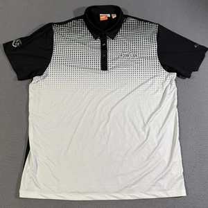 Puma Delta Airlines Shirt Mens XXL White Black Casual Polo Work - Picture 1 of 7