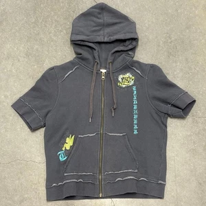 Disneyland Resort Tinker Bell Short Sleeve Full Zip Girls Hoodie - Picture 1 of 4