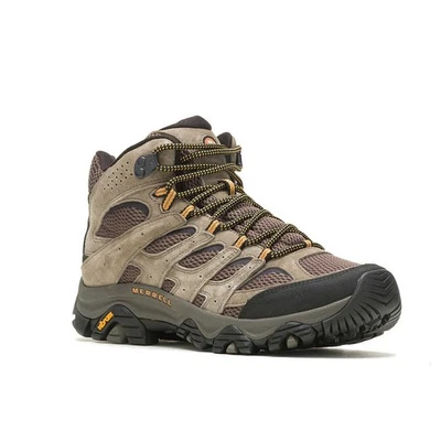 Merrell Moab 3 Mid J035869 Men's Walnut Leather Lace Up Performance Hiking Boots - Image 1 of 4