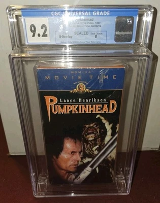 Pumpkinhead Vintage 1989 VHS Brand New Sealed MGM/UA Home Video CGC Graded 9.2 - Image 1 of 4