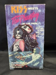 KISS Meets The Phantom of the Park VHS Vintage 1988 - Picture 1 of 3