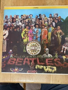 The Beatles Sgt. Peppers Canada Vinyl LP Green Label Pressing Complete - Picture 1 of 21