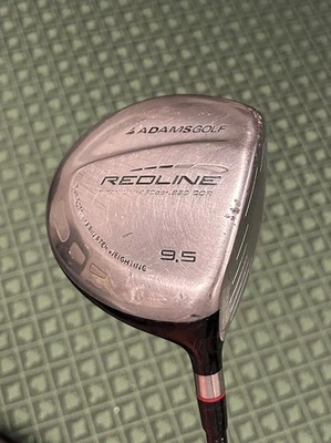 Driver Adams Redline 9,5 graus grafite Fujikura G60 rígido flexível destro C-137490 - Imagem 1 de 4