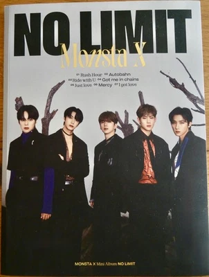 MONSTA X - NO LIMIT - Mini Album CD Buch Poster Karte, Korea Pop - Bild 1 von 4